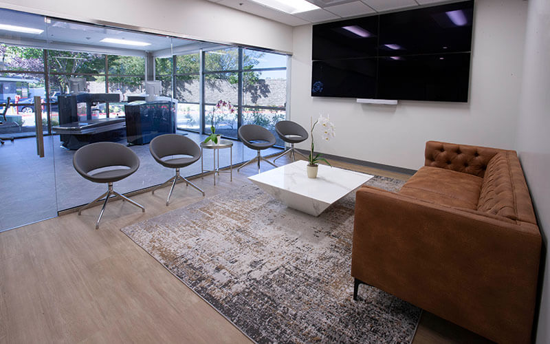 California LASIK & Eye waiting area