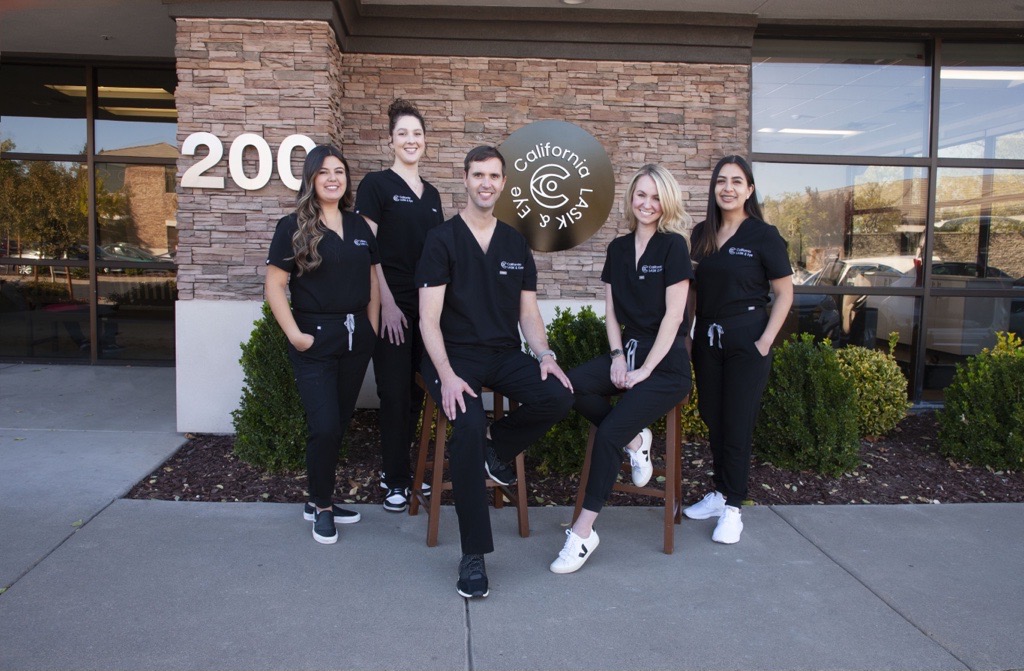 Team of eye care professionals
