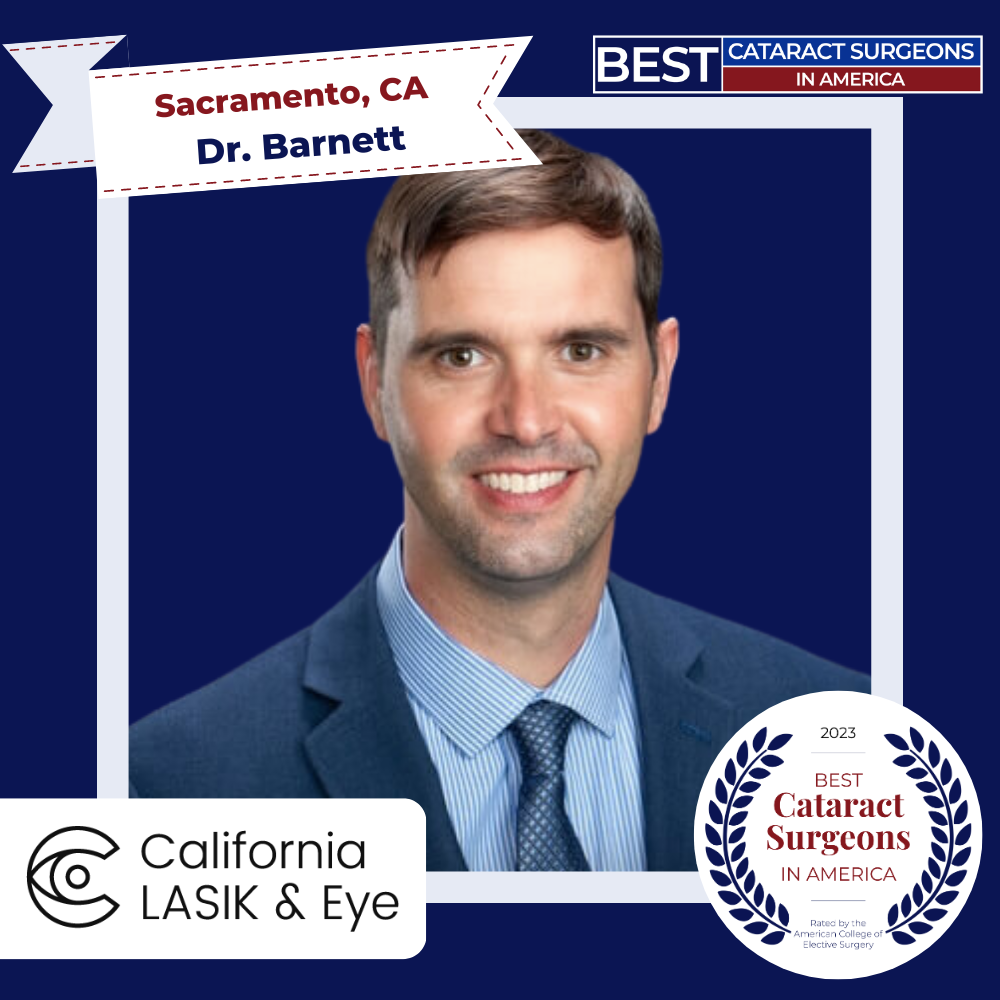 Premium cataract surgery doctors Dr. Barnett