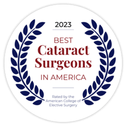 Logo for the Best Cataract Surgeons in America for 2023