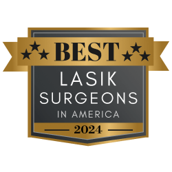 Logo for the best LASIK surgeons in America for 2024