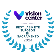 Logo for Best LASIK Surgeon in Sacramento by Vision Center